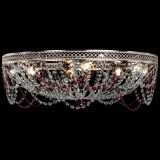 Люстра Венеция Ажур красная в Саратове