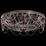 Люстра Венеция Ажур красная в Саратове