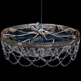 Люстра Венеция Ажур розовая в Саратове