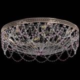 Люстра Венеция Ажур розовая в Саратове