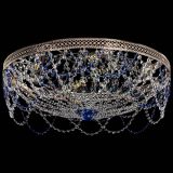 Люстра Венеция Ажур синяя в Саратове