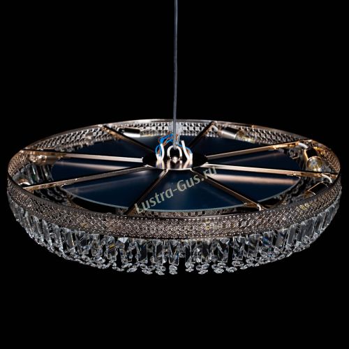 Люстра Венеция двойное кольцо №8 в Саратове Гусь Хрустальный