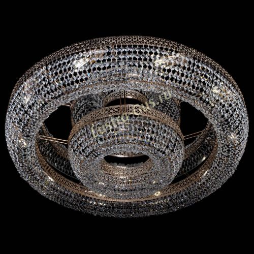 Люстра Венеция двойное кольцо №10 в Саратове Гусь Хрустальный