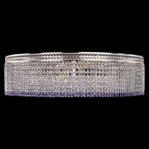 Люстра Венеция Капель №10 оптикон фиолетовая в Саратове Гусь Хрустальный