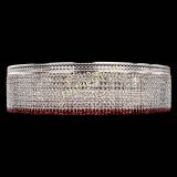 Люстра Венеция Капель №10 оптикон красная в Саратове