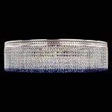 Люстра Венеция Капель №10 оптикон синяя в Саратове