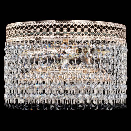 Люстра Венеция Капель №2 черная в Саратове Гусь Хрустальный