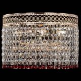 Люстра Венеция Капель №2 красная в Саратове