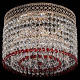 Люстра Венеция Капель №2 красная в Саратове