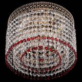 Люстра Венеция Капель №2 красная в Саратове