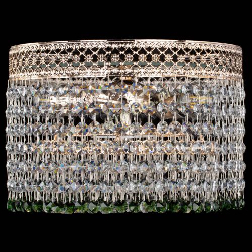 Люстра Венеция Капель №2 зеленая в Саратове Гусь Хрустальный