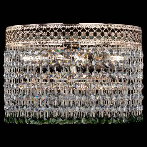 Люстра Венеция Капель №2 зеленая в Саратове Гусь Хрустальный