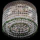 Люстра Венеция Капель №2 зеленая в Саратове