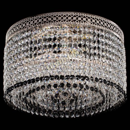 Люстра Венеция Капель №3 черная в Саратове Гусь Хрустальный