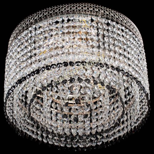 Люстра Венеция Капель №3 черная в Саратове Гусь Хрустальный