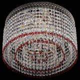 Люстра Венеция Капель №3 красная в Саратове