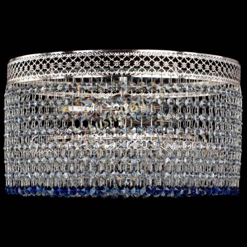 Люстра Венеция Капель №3 синяя в Саратове Гусь Хрустальный