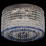 Люстра Венеция Капель №3 синяя в Саратове