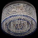 Люстра Венеция Капель №3 синяя в Саратове
