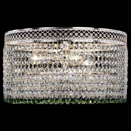 Люстра Венеция Капель №3 зеленая в Саратове Гусь Хрустальный