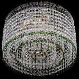 Люстра Венеция Капель №3 зеленая в Саратове