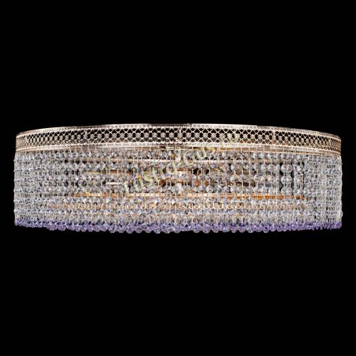 Люстра Венеция Капель №8 оптикон фиолетовая в Саратове Гусь Хрустальный