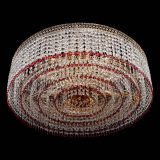 Люстра Венеция Капель №8 оптикон красная в Саратове