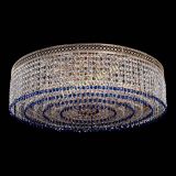 Люстра Венеция Капель №8 оптикон синяя в Саратове