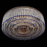 Люстра Венеция Капель №8 оптикон синяя в Саратове