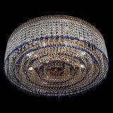 Люстра Венеция Капель №8 оптикон синяя в Саратове