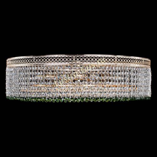 Люстра Венеция Капель №8 оптикон зеленая в Саратове Гусь Хрустальный