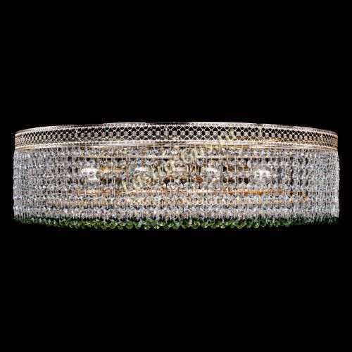 Люстра Венеция Капель №8 оптикон зеленая в Саратове Гусь Хрустальный