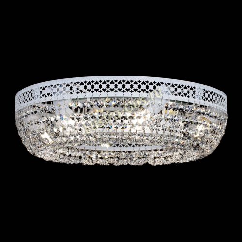 Люстра Венеция Кольцо №6 белая в Саратове Гусь Хрустальный