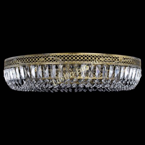 Люстра Венеция Кольцо №6 пластинка под бронзу в Саратове Гусь Хрустальный