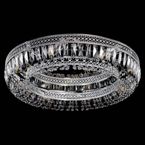 Люстра Венеция Кольцо №8 пластинка черная в Саратове Гусь Хрустальный