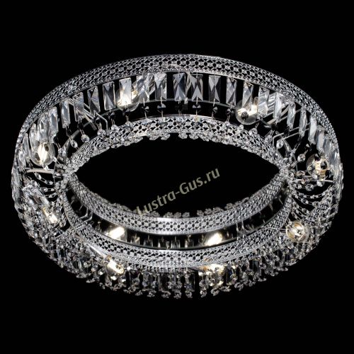 Люстра Венеция Кольцо №8 пластинка черная в Саратове Гусь Хрустальный