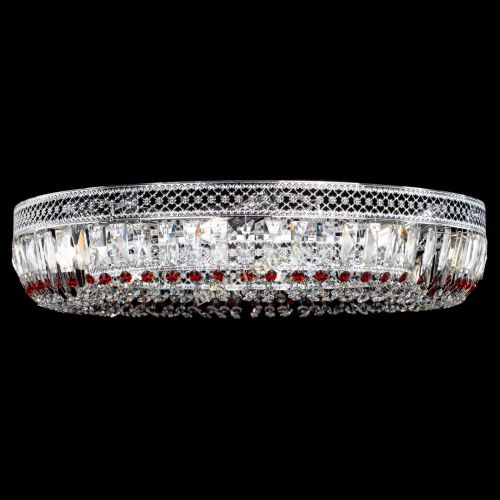 Люстра Венеция Кольцо №8 пластинка красная в Саратове Гусь Хрустальный