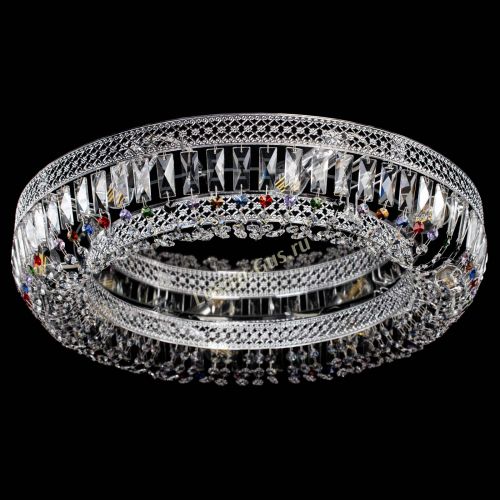 Люстра Венеция Кольцо №8 пластинка разноцветная в Саратове Гусь Хрустальный