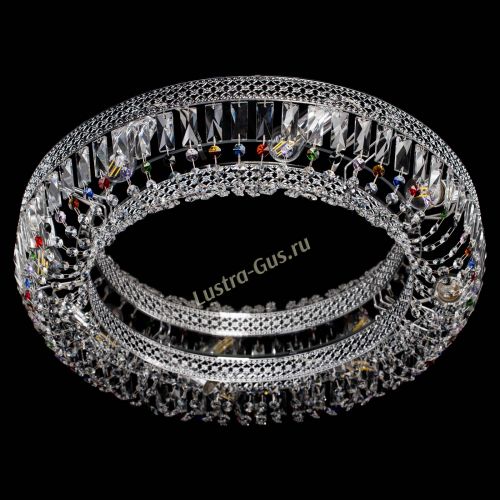 Люстра Венеция Кольцо №8 пластинка разноцветная в Саратове Гусь Хрустальный