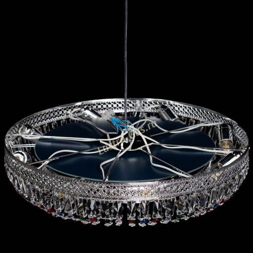 Люстра Венеция Кольцо №8 пластинка разноцветная в Саратове Гусь Хрустальный