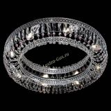 Люстра Венеция Кольцо №8 пластинка розовая в Саратове