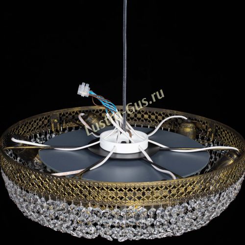 Люстра Венеция Кольцо №6 под бронзу в Саратове Гусь Хрустальный