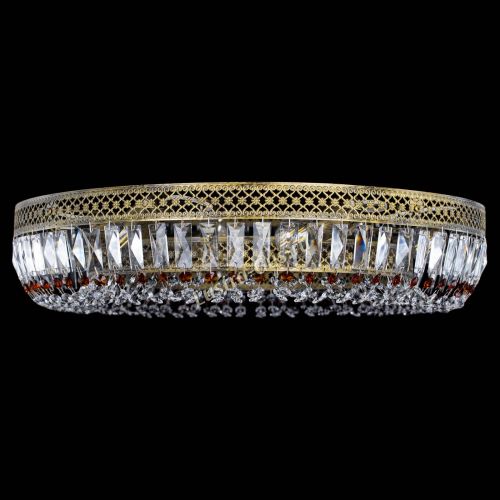 Люстра Венеция Кольцо №8 пластинка под бронзу Чайная в Саратове Гусь Хрустальный