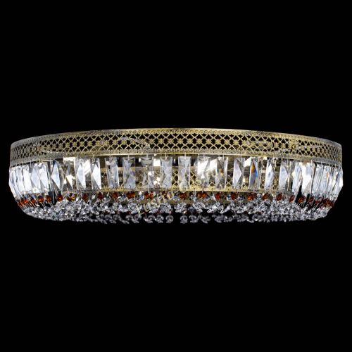 Люстра Венеция Кольцо №8 пластинка под бронзу Чайная в Саратове Гусь Хрустальный