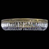 Люстра Венеция Кольцо №8 пластинка под бронзу Фиолетовая в Саратове