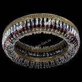 Люстра Венеция Кольцо №8 пластинка под бронзу Красная в Саратове