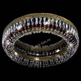 Люстра Венеция Кольцо №8 пластинка под бронзу Красная в Саратове