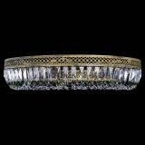 Люстра Венеция Кольцо №8 пластинка под бронзу Зеленая в Саратове