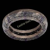 Люстра Венеция Кольцо №8 фиолетовая в Саратове