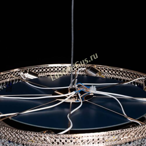 Люстра Венеция Кольцо №8 фиолетовая в Саратове Гусь Хрустальный